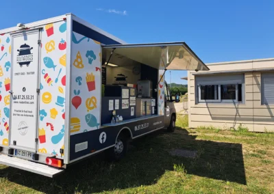 Food truck ouvert