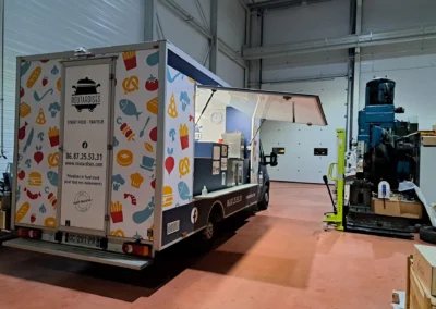 Food truck pour une entreprise