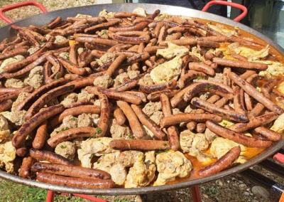 Merguez pourlet pour paella géante
