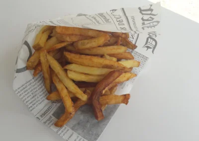 Routardises-frites patates nouvelles